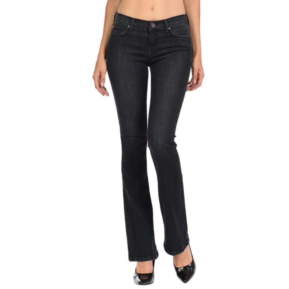 Angry Rabbit Women's Black Boot Cut Jeans